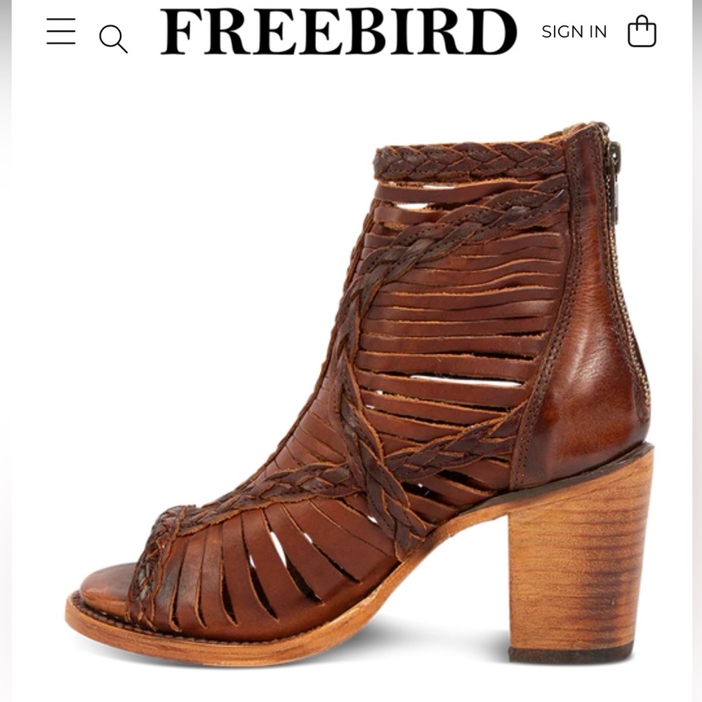Freebird Bela.  Brand New.  Size 8